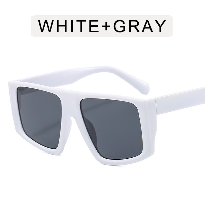Wholesale PC Jelly Color Large Frame Sunglasses